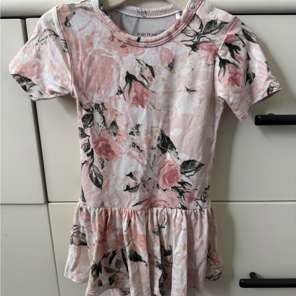 Posh Peanut Floral Dress